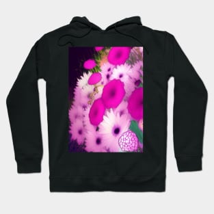 STYLISH PINK AND PURPLE FLOWER ARRANGEMENT Hoodie